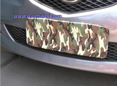 Car Dust Cover/ Car license plate cover/Car plate cover/license cover