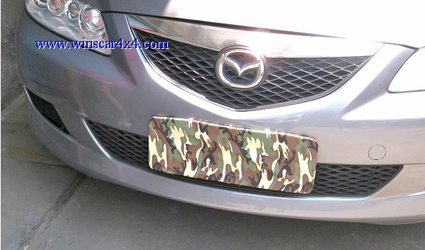 Car Dust Cover/ Car license plate cover/Car plate cover/license cover