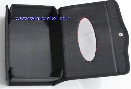 Wine Foldable Advance Tissue Box/ Paper Towel Box