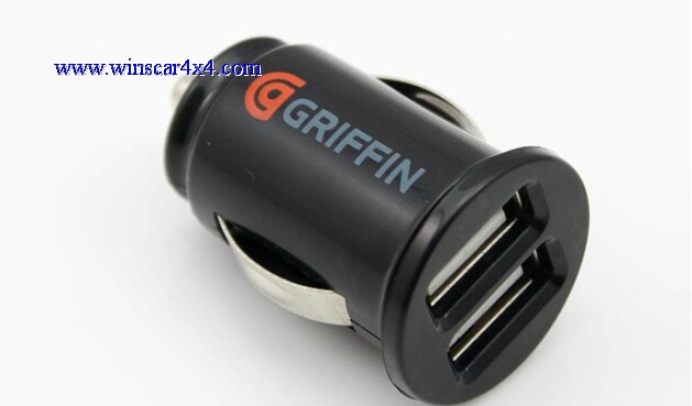 Dual USB Car Charger/Universal Car Charger/Mobile Charger