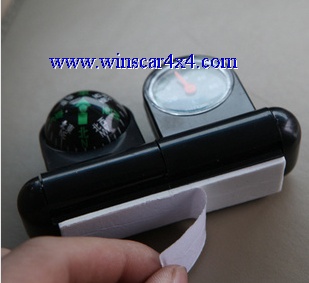 Car Compass and Thermometer 2 In 1