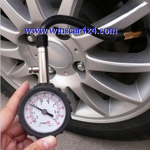 指针式胎压表 轮胎压力计 胎压测气表 胎压计 测压+放气
